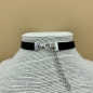 Preview: Samtband-Collier Verschluss