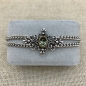 Preview: Armband "Klari" Grau Front