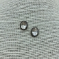 Preview: silberne Ohrstecker „Anne“ mit ovalen Swarovski®-Kristall
