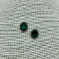 Preview: silberne Ohrstecker „Anne“ mit ovalen Swarovski®-Kristall