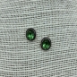 Preview: silberne Ohrstecker „Anne“ mit ovalen Swarovski®-Kristall