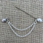 Preview: kurze Tuchnadel Offen | Trachtenschmuck und Accessoires aus Oberbayern