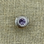 Preview: Filigraner Knopf - Violet 371 | Trachtenknöpfe  und Kurzwaren