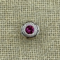 Preview: Filigraner Knopf - Fuchsia 502 | Trachtenknöpfe  und Kurzwaren