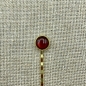 Preview: goldene Haarklammer Detail | Trachtenschmuck