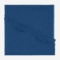 Preview: Merino-Strickstola mit Wellensaum - Rauchblau