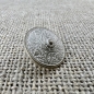 Preview: nordischer Taler-Knopf - neu-silber