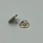 Preview: Herz-Anstecknadel im Antik-Silber-Look mit Trachten-Ornament