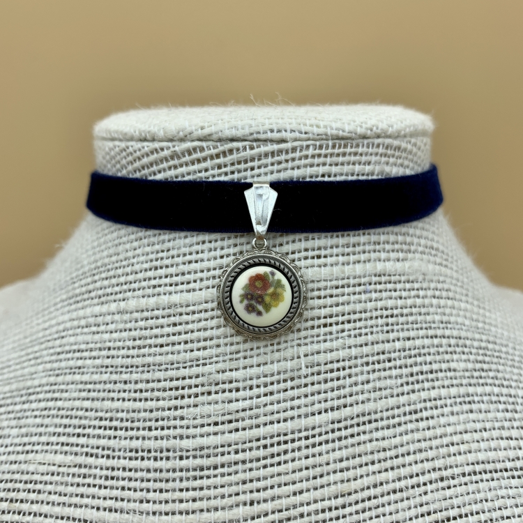 Samtband-Collier R5