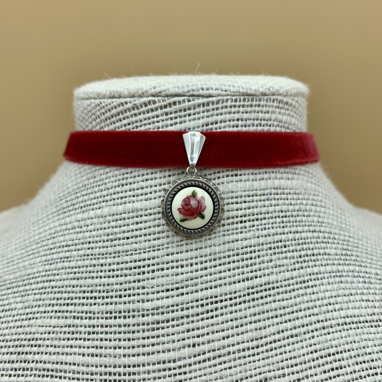 Samtband-Collier R2