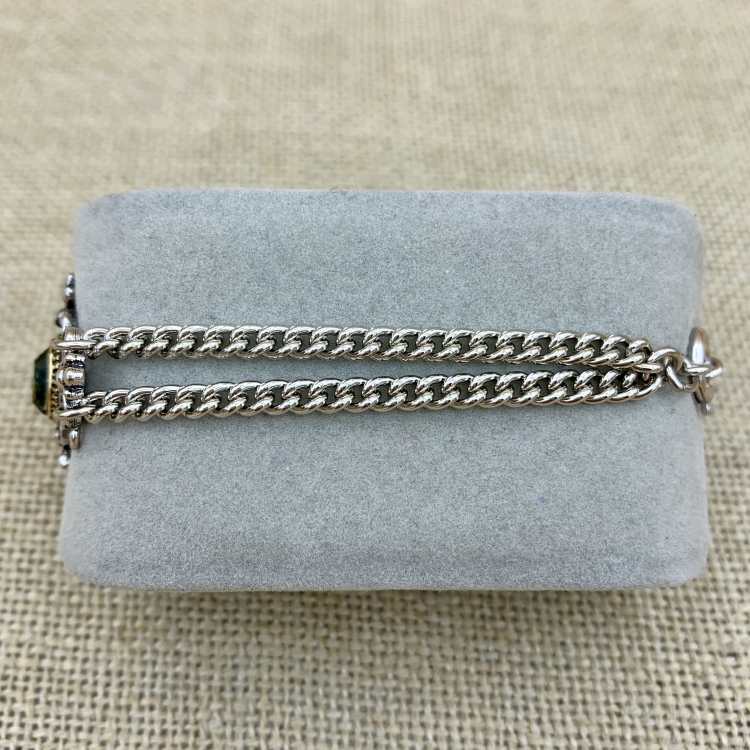 Armband "Klari" Grau Seite