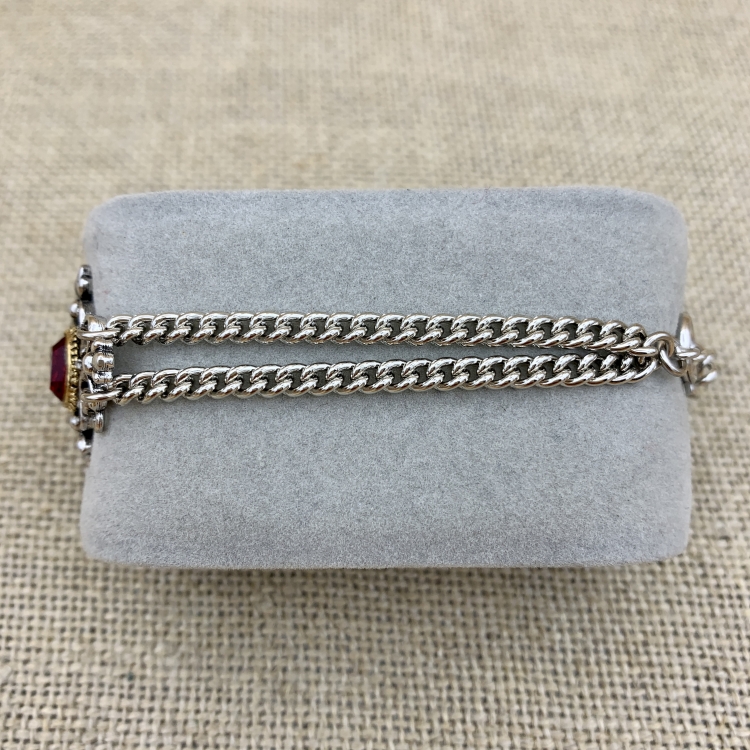 Armband "Klari" Rubin Seite