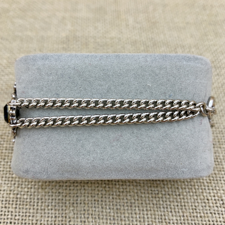Armband "Klari" Saphire Seite