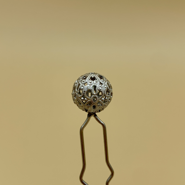 Haarnadel 12mm Kugel