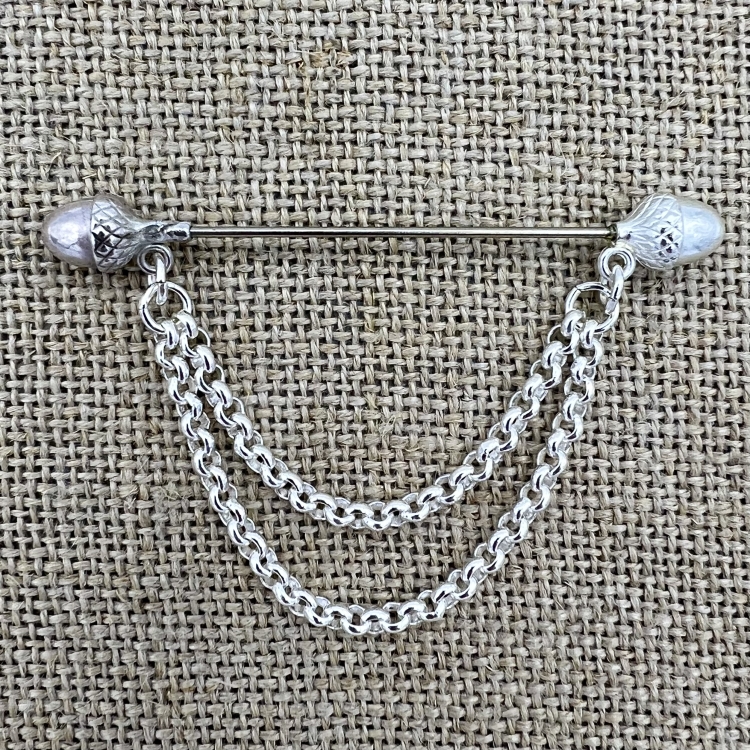 kurze Tuchnadel Gesamt | Trachtenschmuck und Accessoires aus Oberbayern