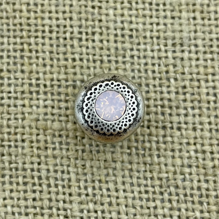 Filigraner Knopf - Rose Water Opal 395 | Trachtenknöpfe  und Kurzwaren