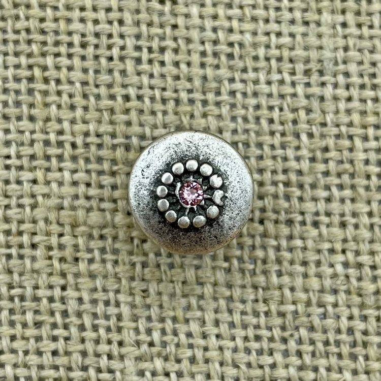 Filigraner Knopf - Light Rose 223 | Trachtenknöpfe  und Kurzwaren