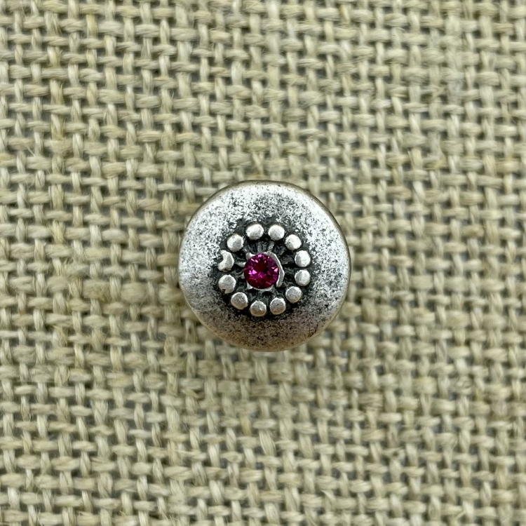 Filigraner Knopf - Fuchsia 502 | Trachtenknöpfe  und Kurzwaren