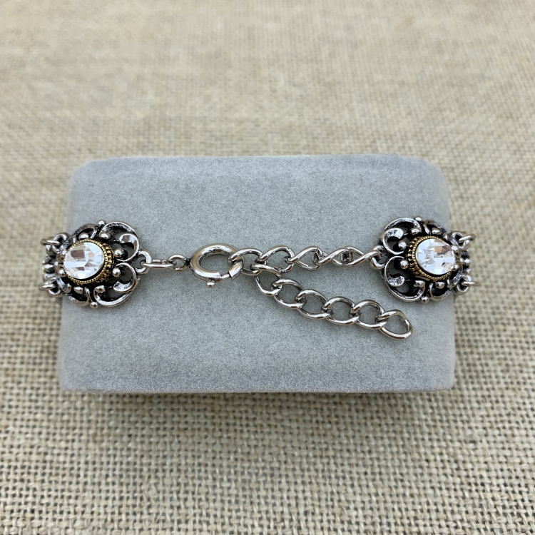 Armband "Theresa" Kristall Verschluss