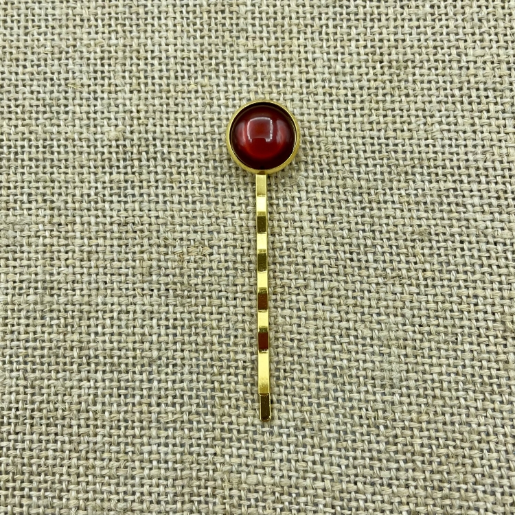 goldene Haarklammer | Trachtenschmuck