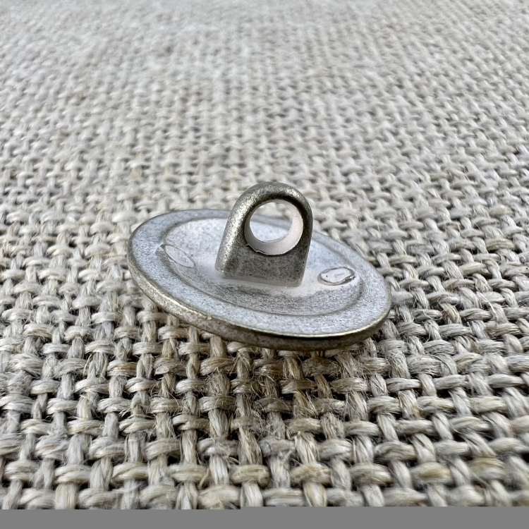 nordischer Taler-Knopf - neu-silber