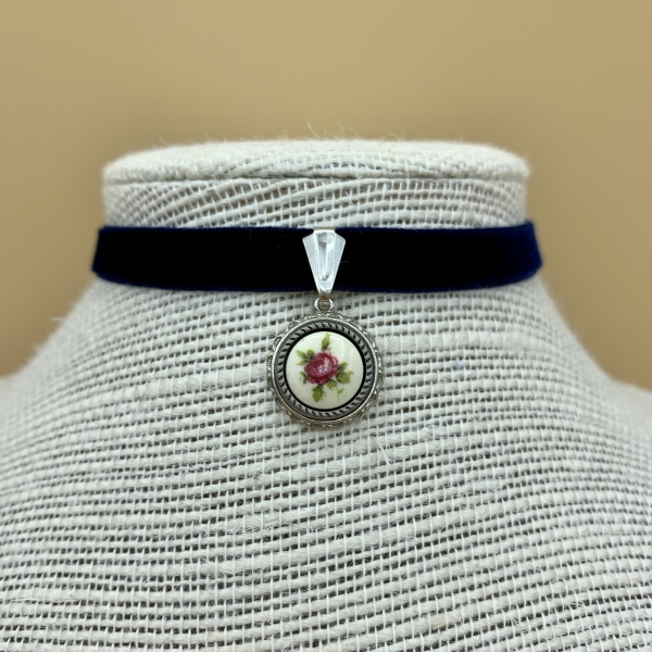 Samtband-Collier R1