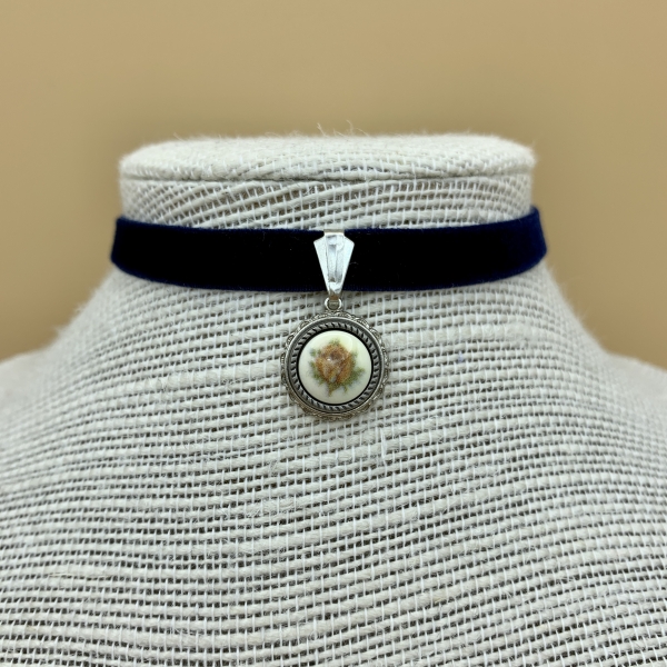 Samtband-Collier R3