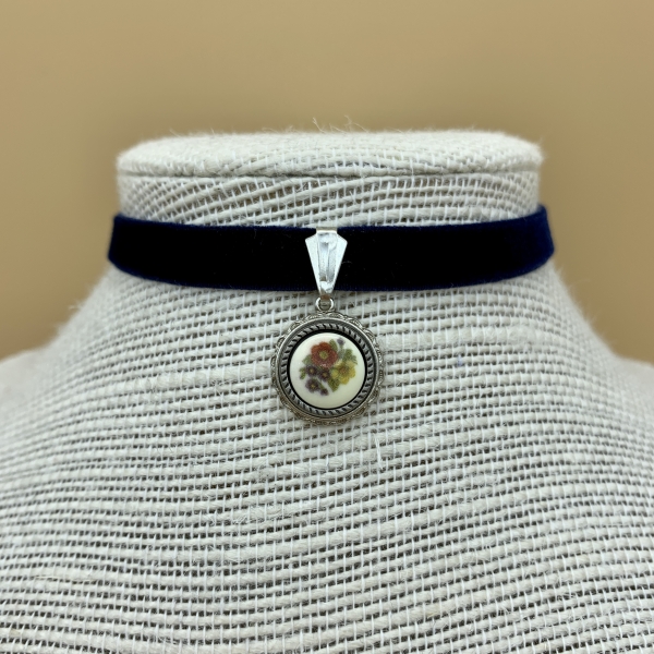 Samtband-Collier R5