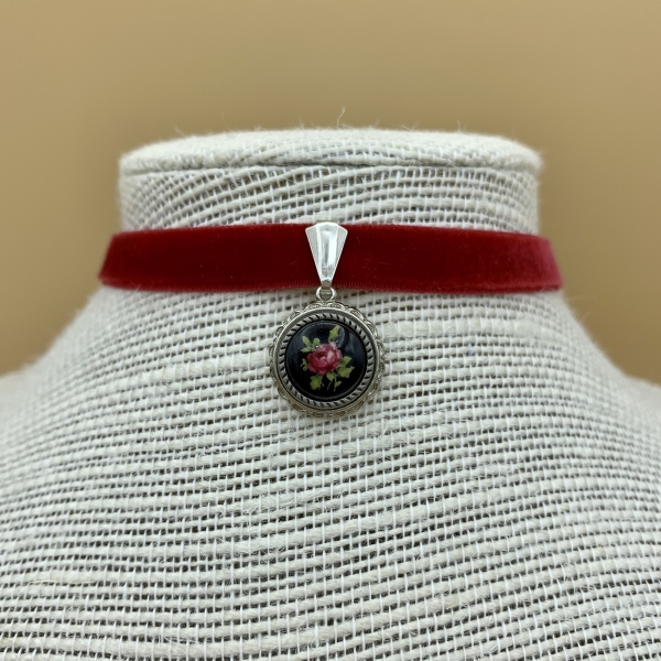 Samtband-Collier R9