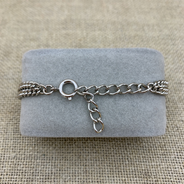 Armband "Klari" Rubin Verschluss