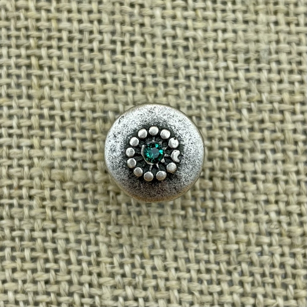 Filigraner Knopf - Emerald 205 | Trachtenknöpfe  und Kurzwaren