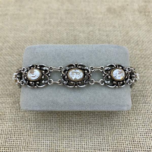 Armband "Theresa" Kristall Front