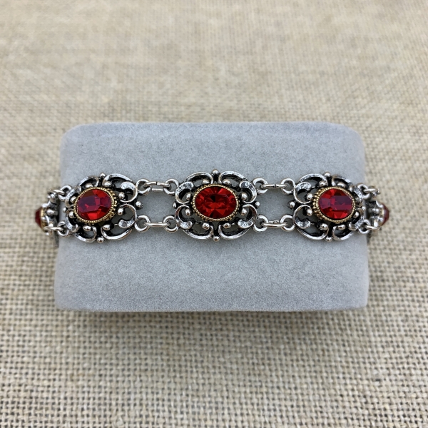 Armband "Theresa" Rubin Front