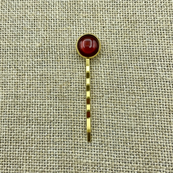 goldene Haarklammer | Trachtenschmuck