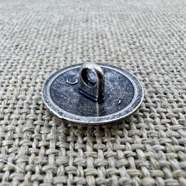antiker Taler-Knopf - alt-silber | Kurzwaren und Trachtenaccessoires