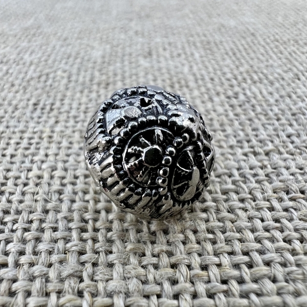 filigraner Knopf-alt-silber | Trachtenknöpfe und Kurzwaren