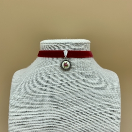 Samtband-Collier Total