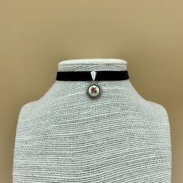Samtband-Collier Total
