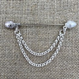 kurze Tuchnadel Gesamt | Trachtenschmuck und Accessoires aus Oberbayern