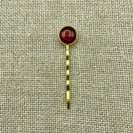 goldene Haarklammer | Trachtenschmuck